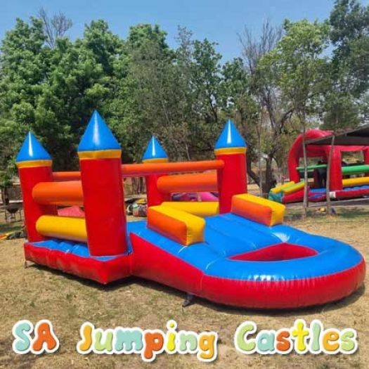 Castle Slide At Back