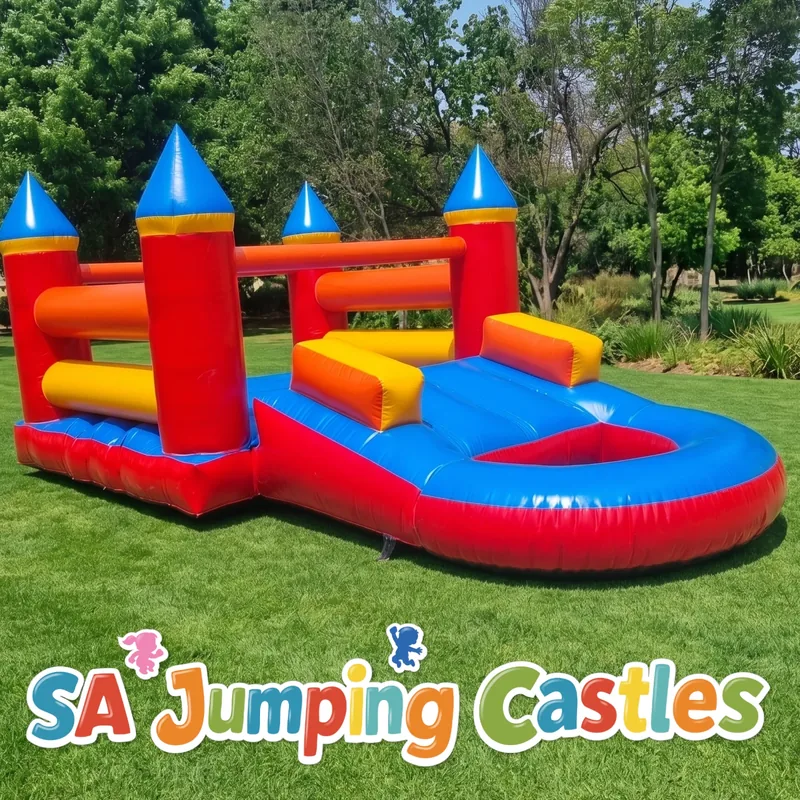 Castle Slide At Back